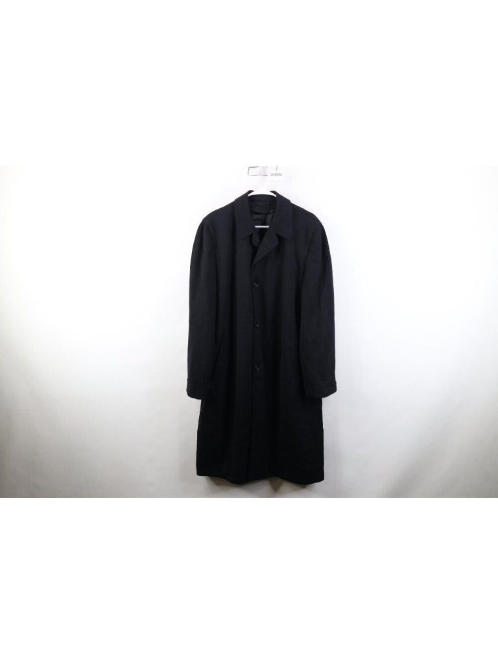 Vtg 50s Streetwear Mens 40R Heavy Wool Rayon Gabardine Trench Coat Jacket USA
